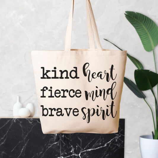 Kind Heart, Fierce Mind, Brave Spirit: Thoughtful Gifts That Support Self-Care and Positive Energy