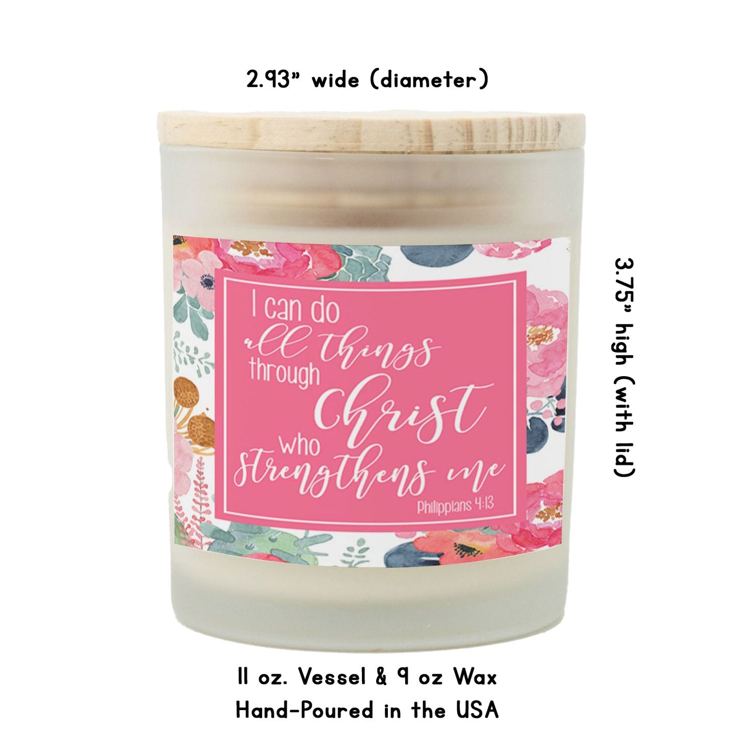 I Can Do All Things Through Christ Who Strengthens Me Candle-Luxe Palette