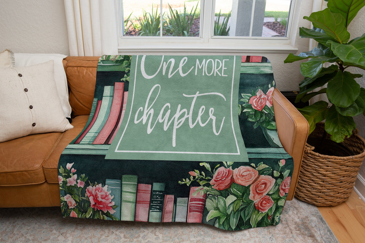 One More Chapter Book Lovers Blanket-Luxe Palette