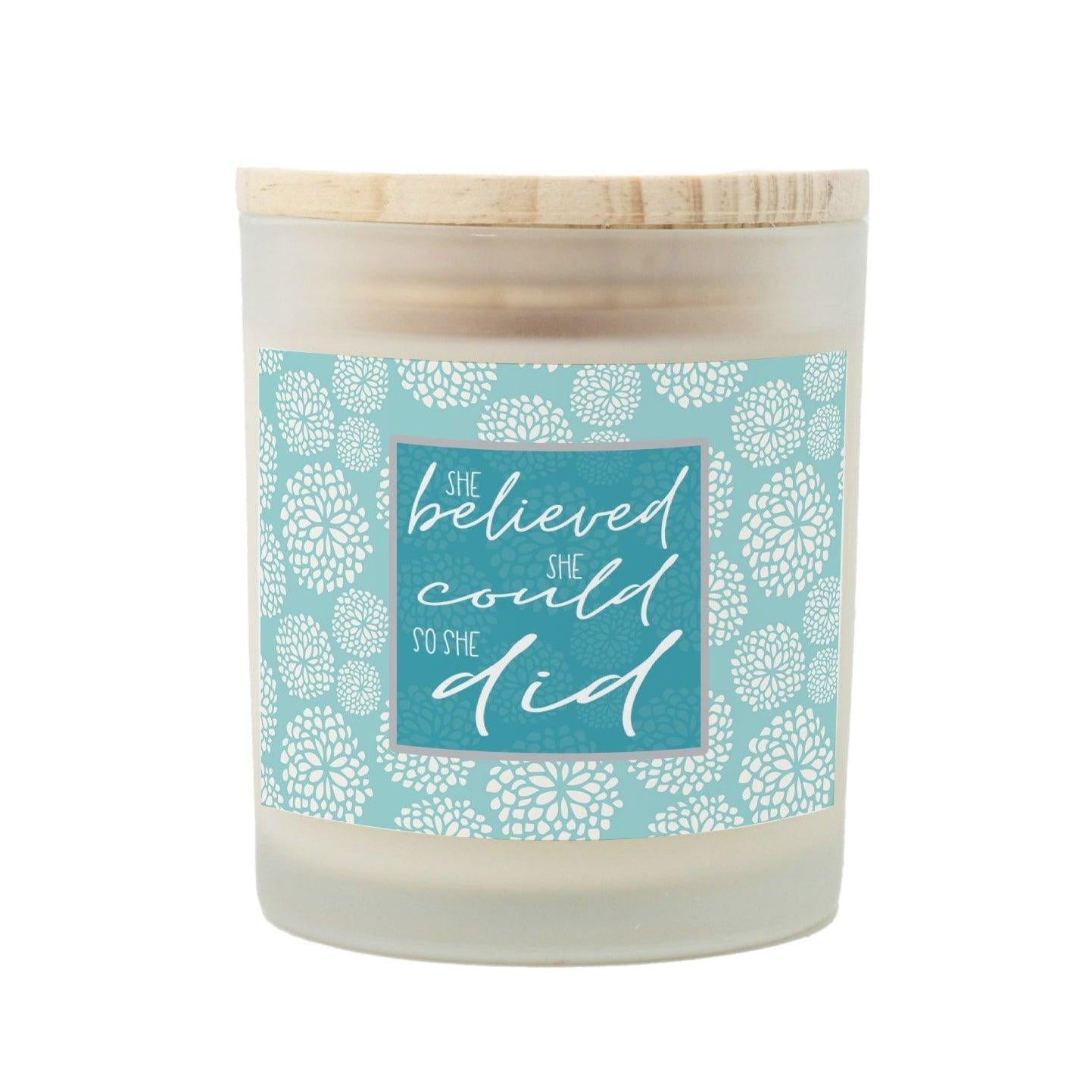 She Believed She Could So She Did Candle-Luxe Palette