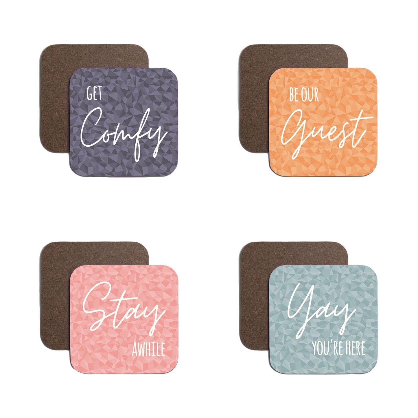 Welcome Coaster Set-Luxe Palette