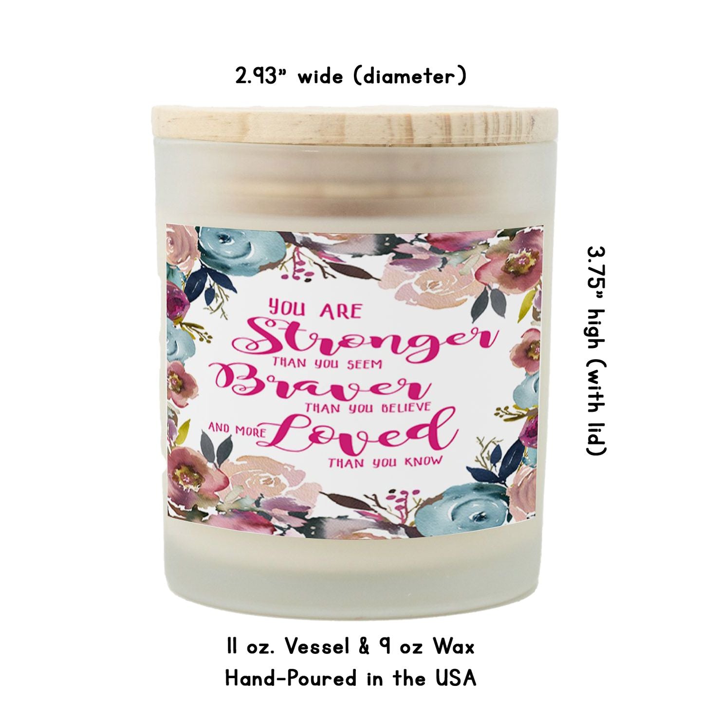 You Are Stronger, Braver, More Loved Than You Know Candle-Luxe Palette