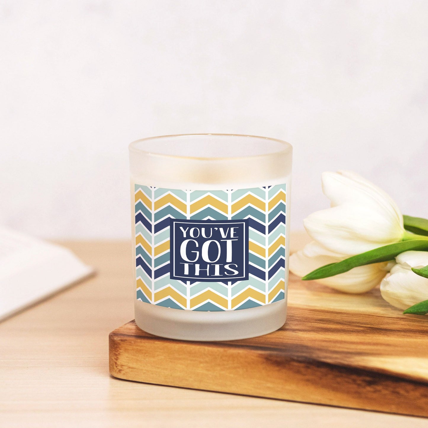 You Got This Chevron Candle | Inspirational Candle | Motivational Gift-Luxe Palette
