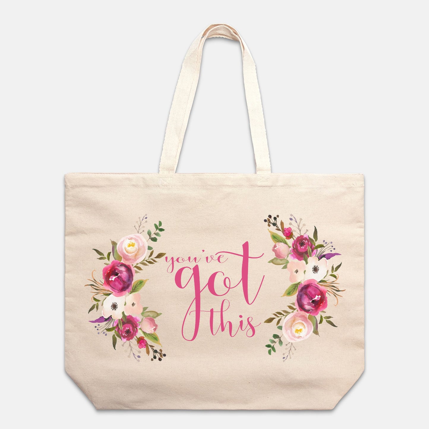You've Got This Large Tote Bag-Luxe Palette