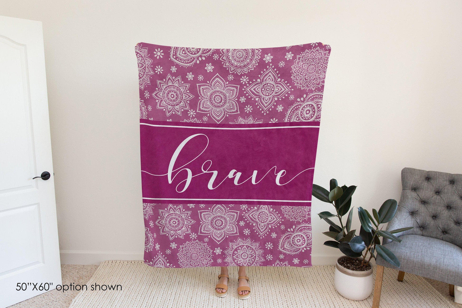 Brave Mandala Blanket-Luxe Palette