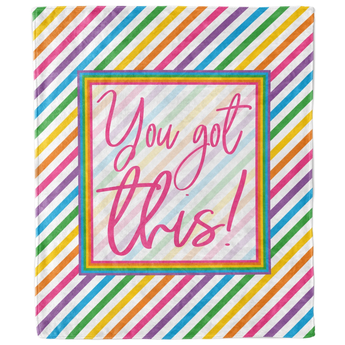 Rainbow You Got This Inspirational Blanket-Luxe Palette