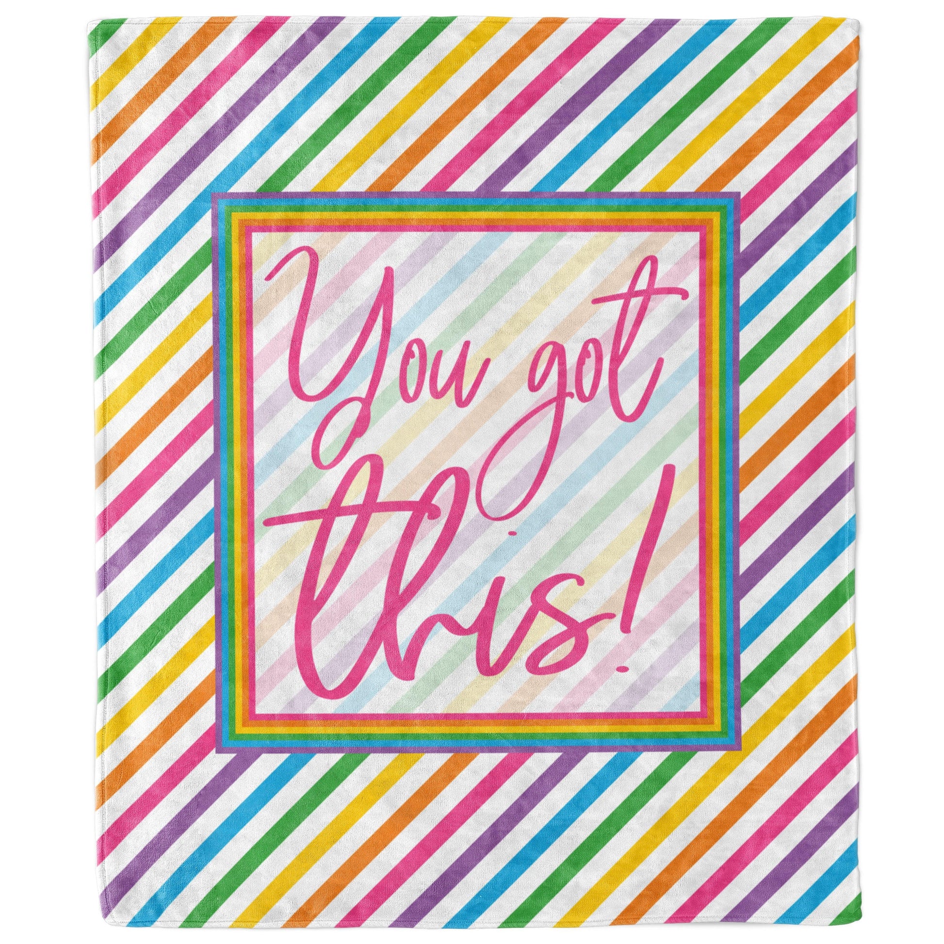 Rainbow You Got This Inspirational Blanket-Luxe Palette