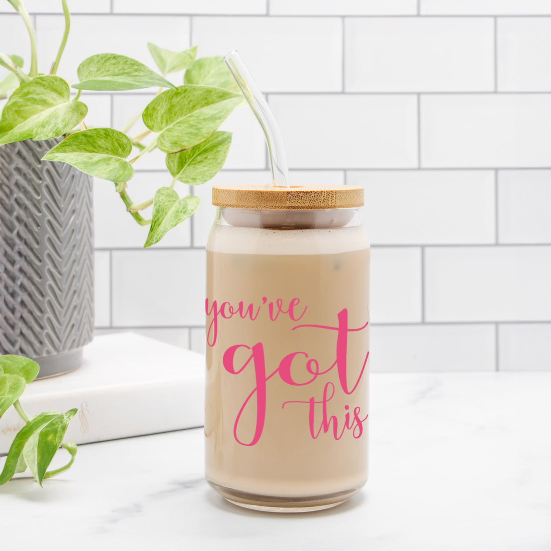 New Inspirational Glass Cans: Sip in Style and Motivation!