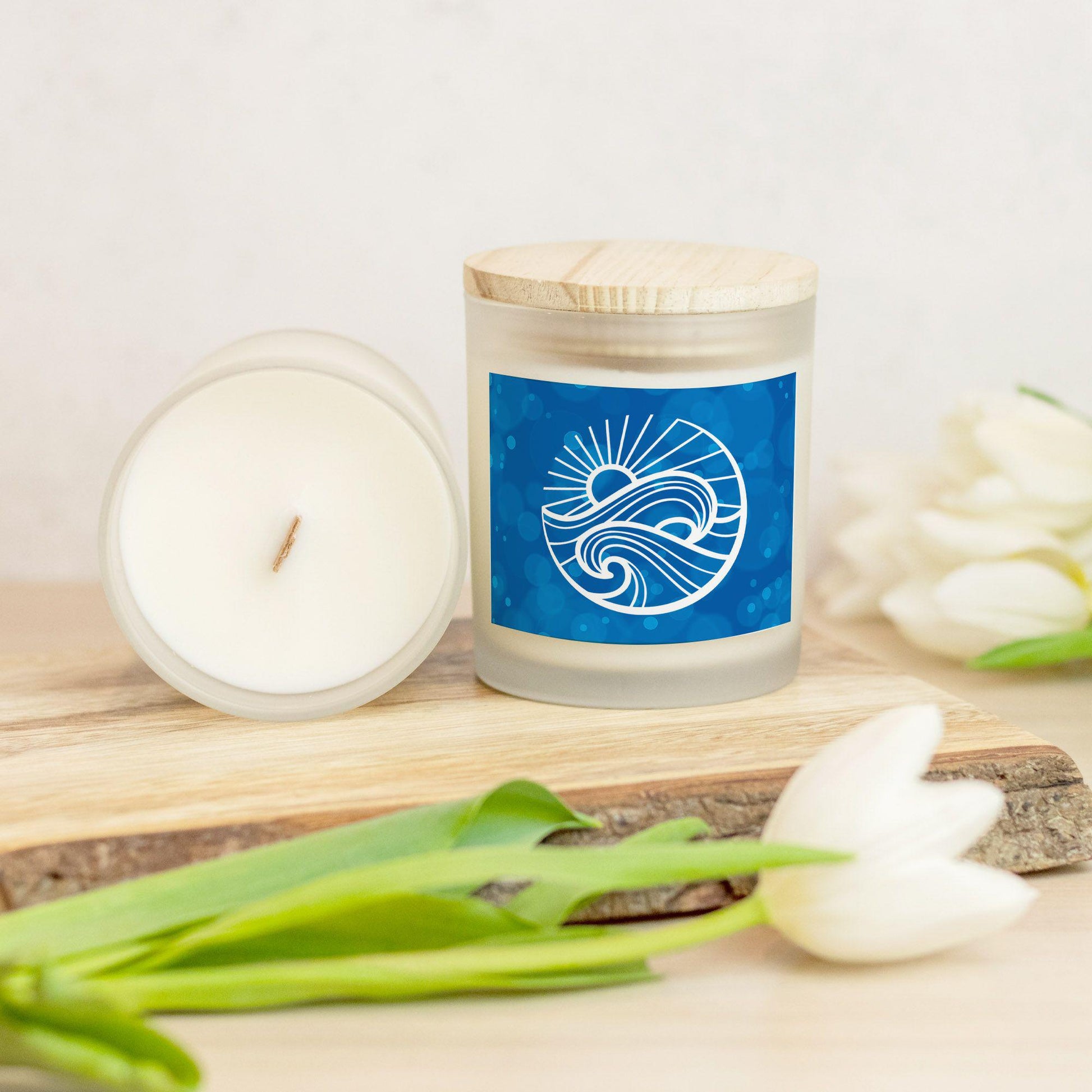 Ocean Wave Scented Candle-Luxe Palette