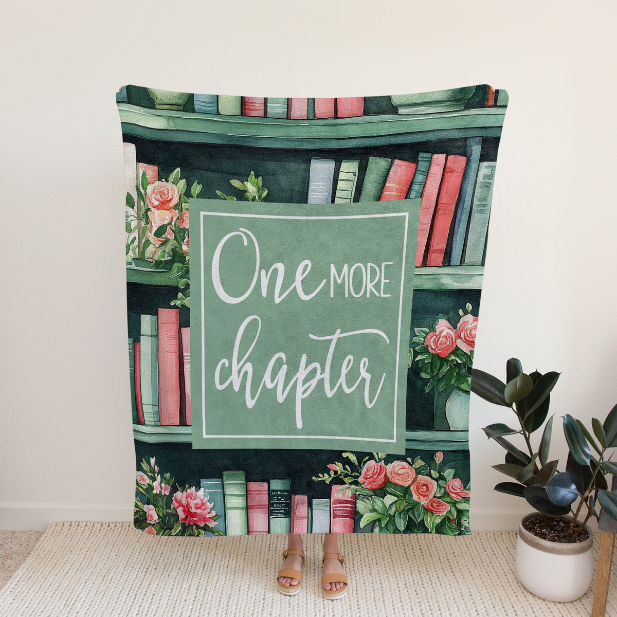 One More Chapter Book Lovers Blanket-Luxe Palette