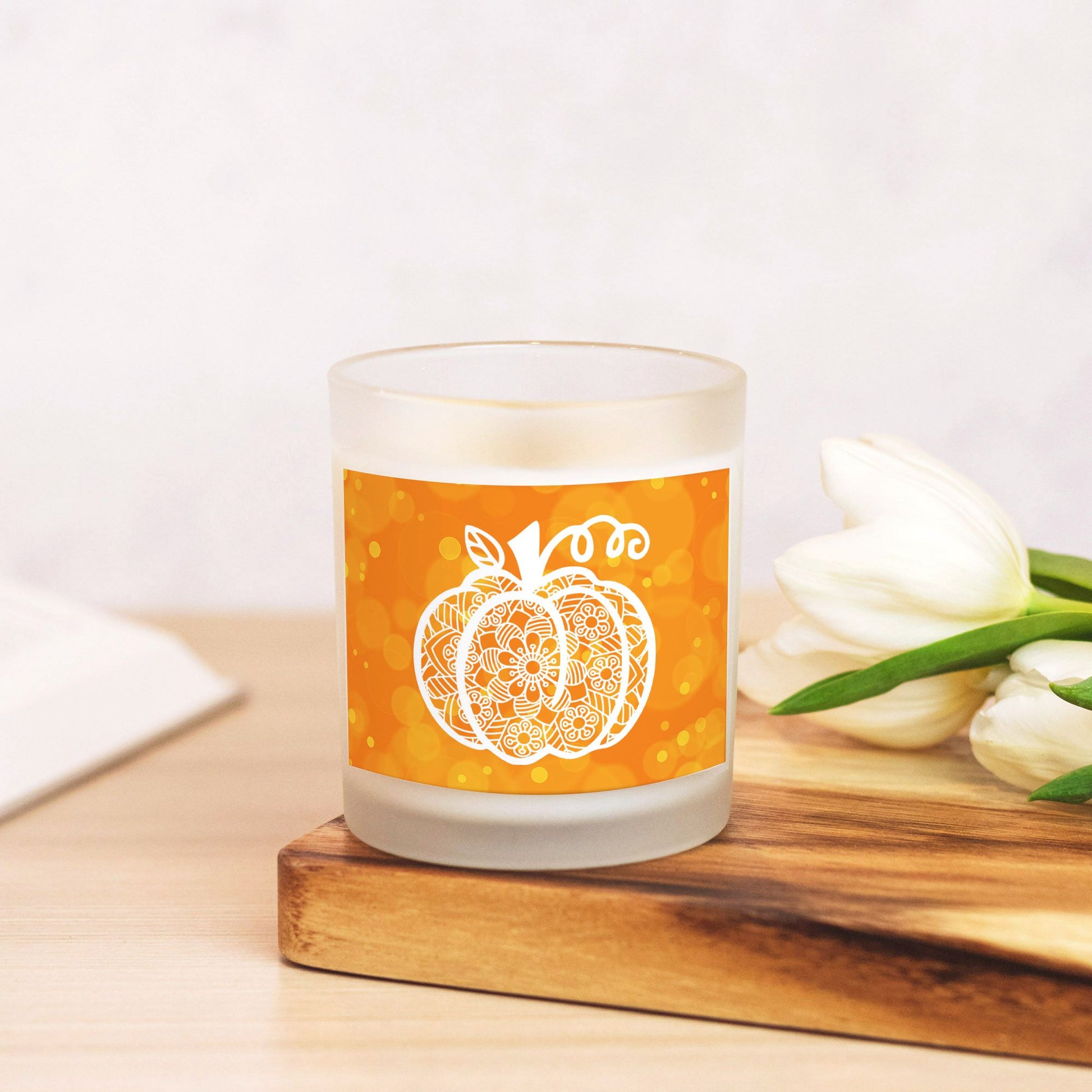 Pumpkin Spice Harvest Candle | Halloween Candle | Thanksgiving Candle | Fall Scented Candle-Luxe Palette