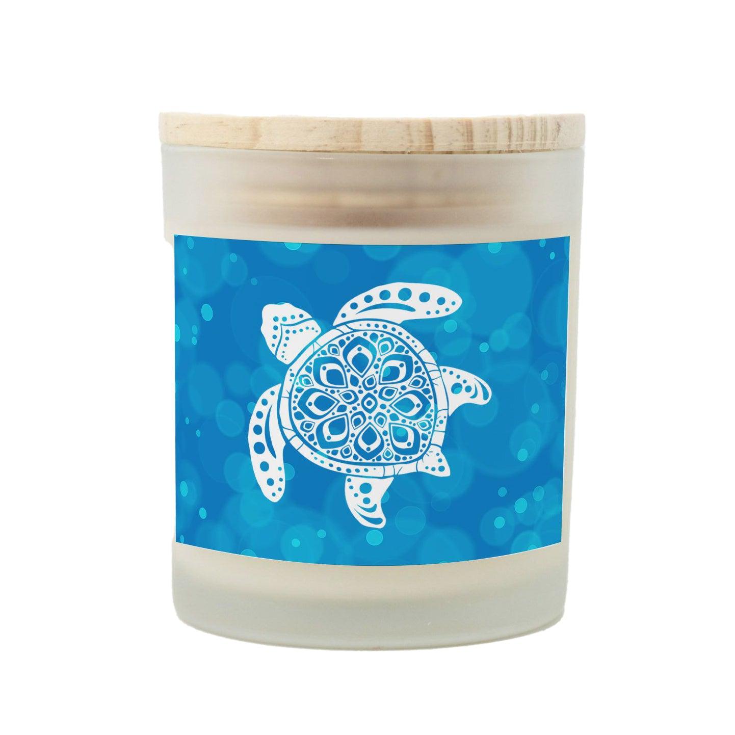 Sea Turtle Scented Candle | Beach House Home Decor-Luxe Palette