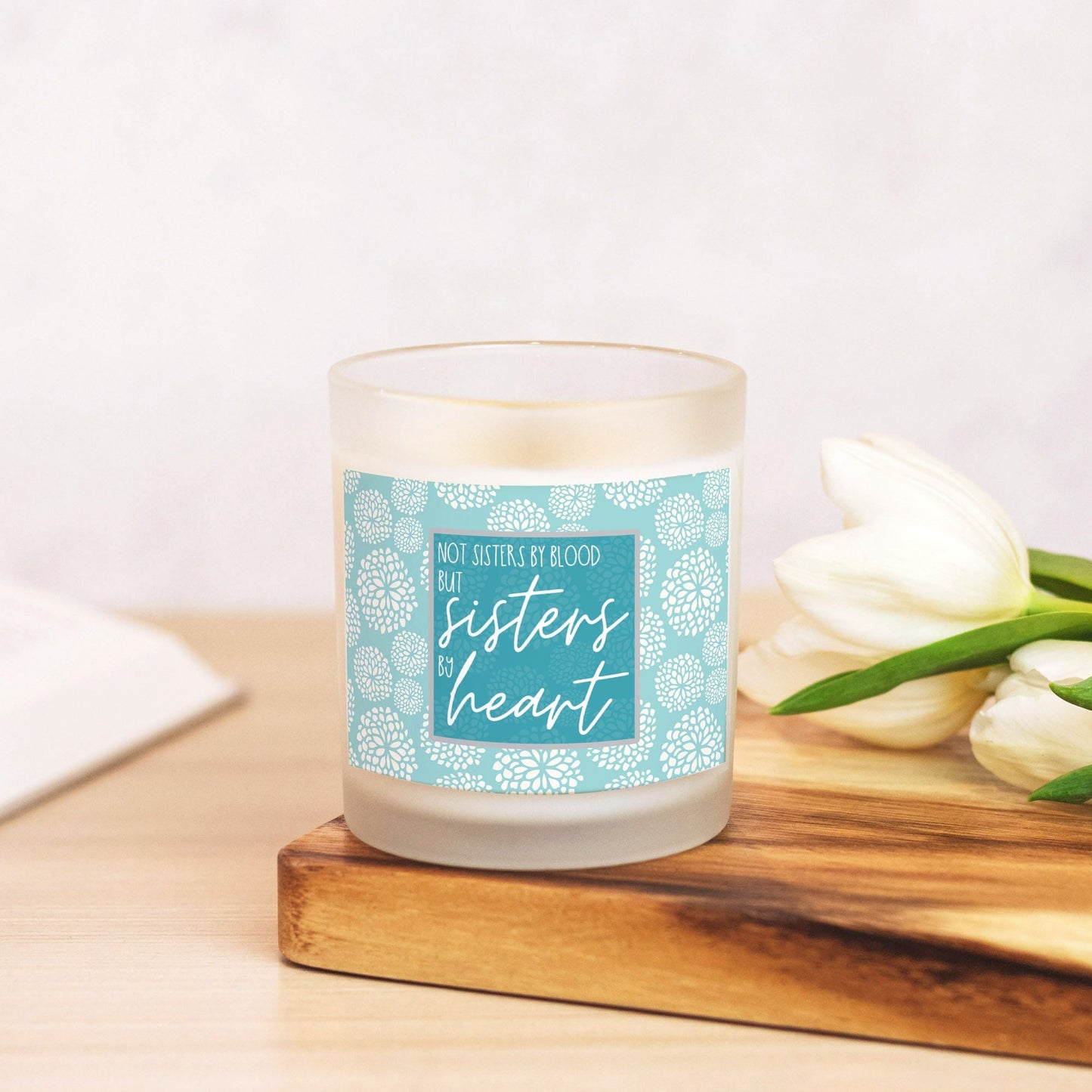 Sister In Law Candle | Not Sisters By Blood But Sisters By Heart-Luxe Palette