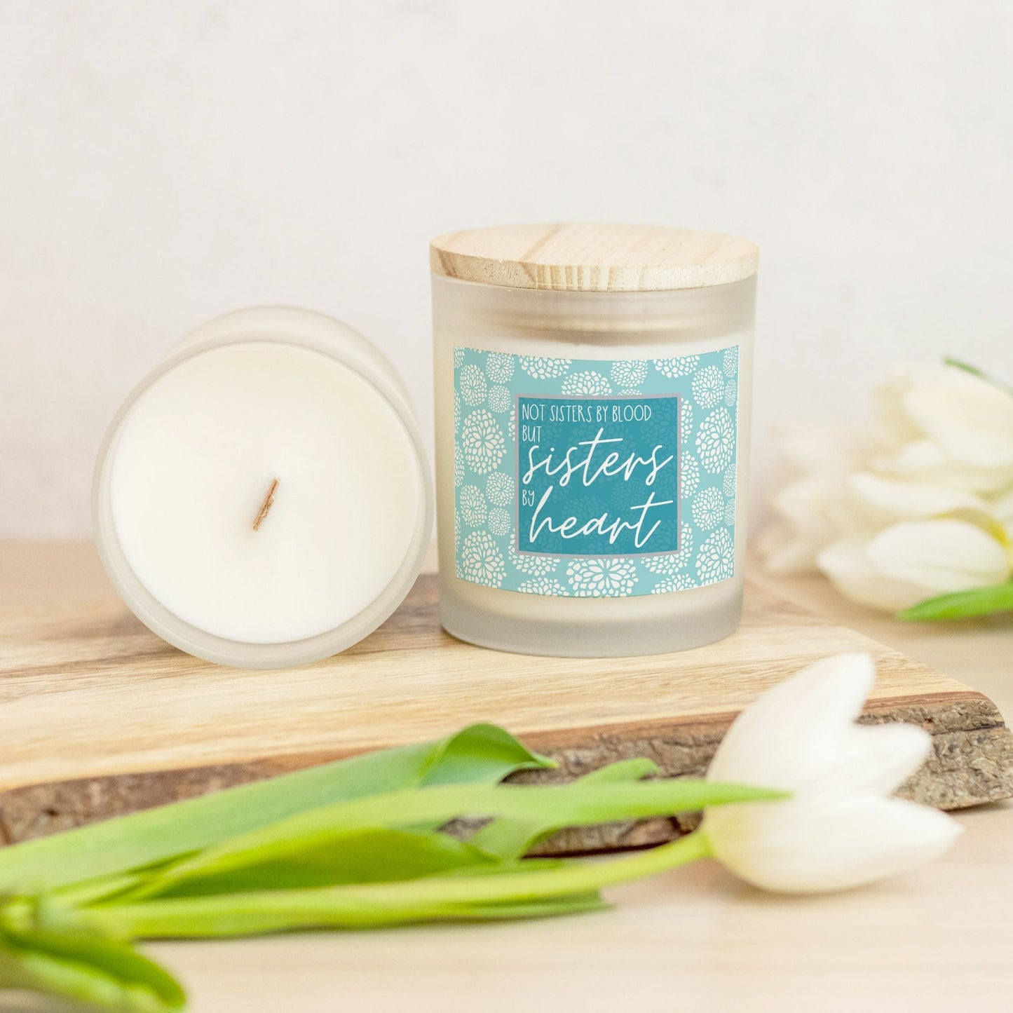 Sister In Law Candle | Not Sisters By Blood But Sisters By Heart-Luxe Palette