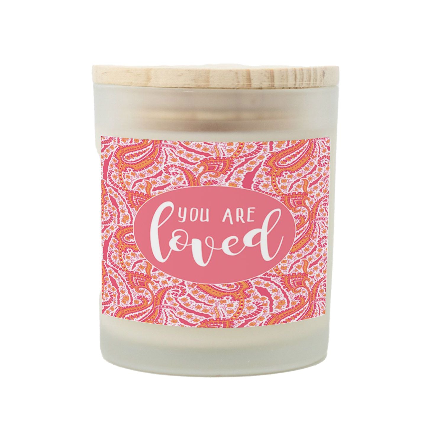 You Are Loved Paisley Inspirational Candle-Luxe Palette
