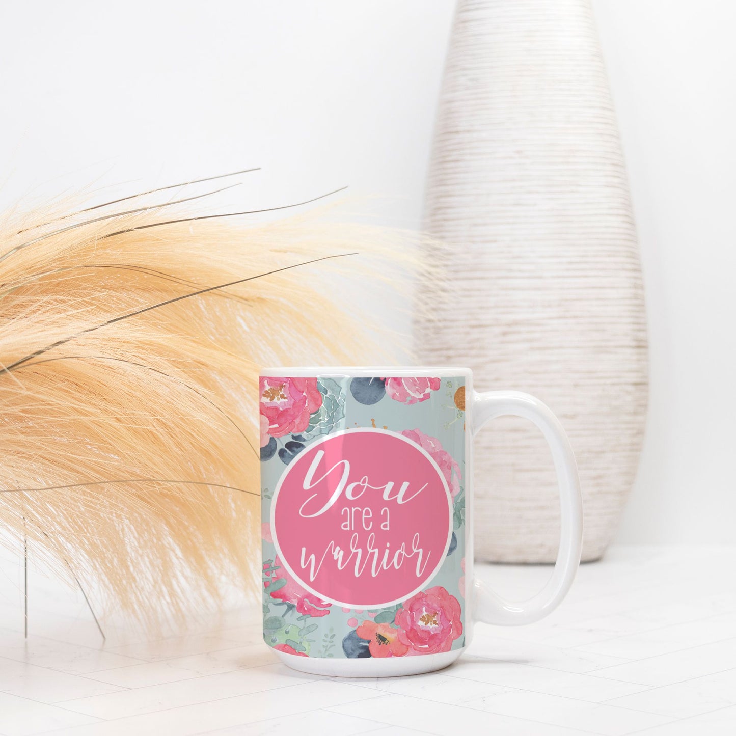 You Are a Warrior Mug | Get Well & Chemo Gift for Women-Luxe Palette