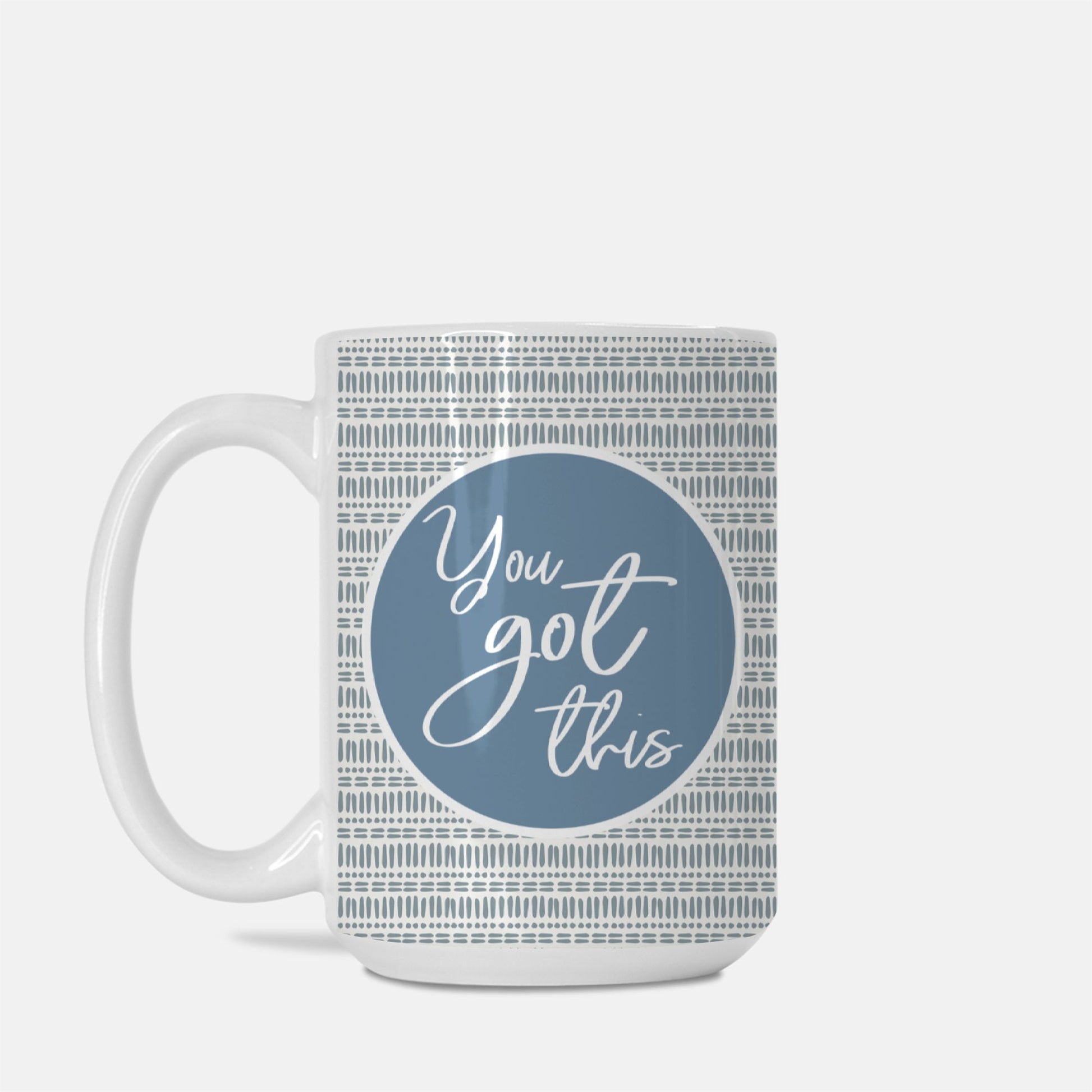 You Got This 15oz Boho Motivational Mug | Positive Affirmation Coffee Cup for Good Vibes &amp; Encouragement-Luxe Palette