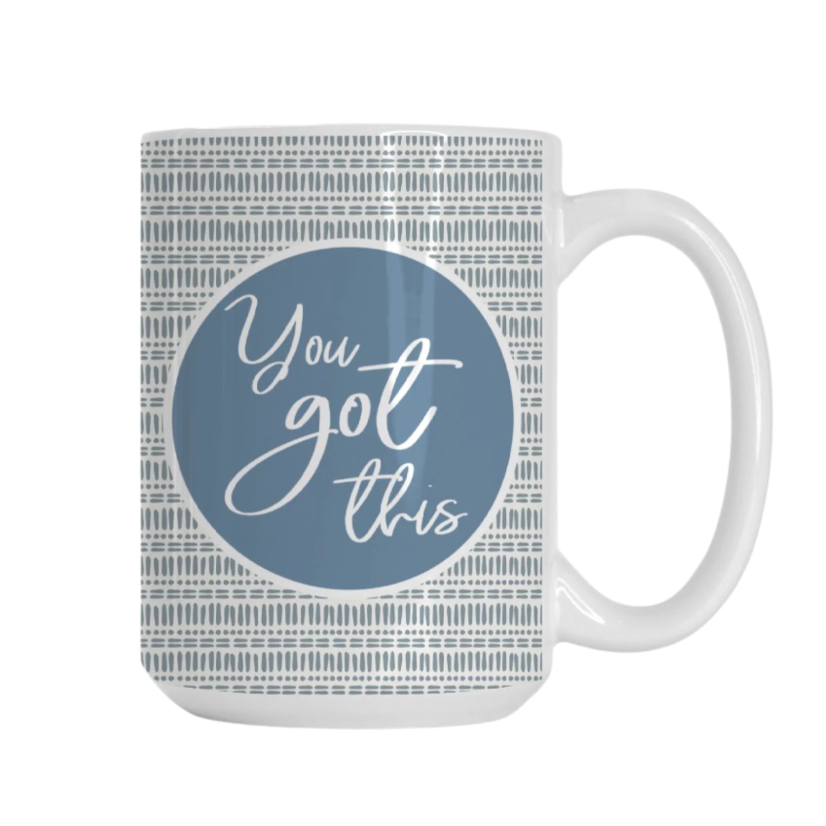 You Got This 15oz Boho Motivational Mug | Positive Affirmation Coffee Cup for Good Vibes &amp; Encouragement-Luxe Palette