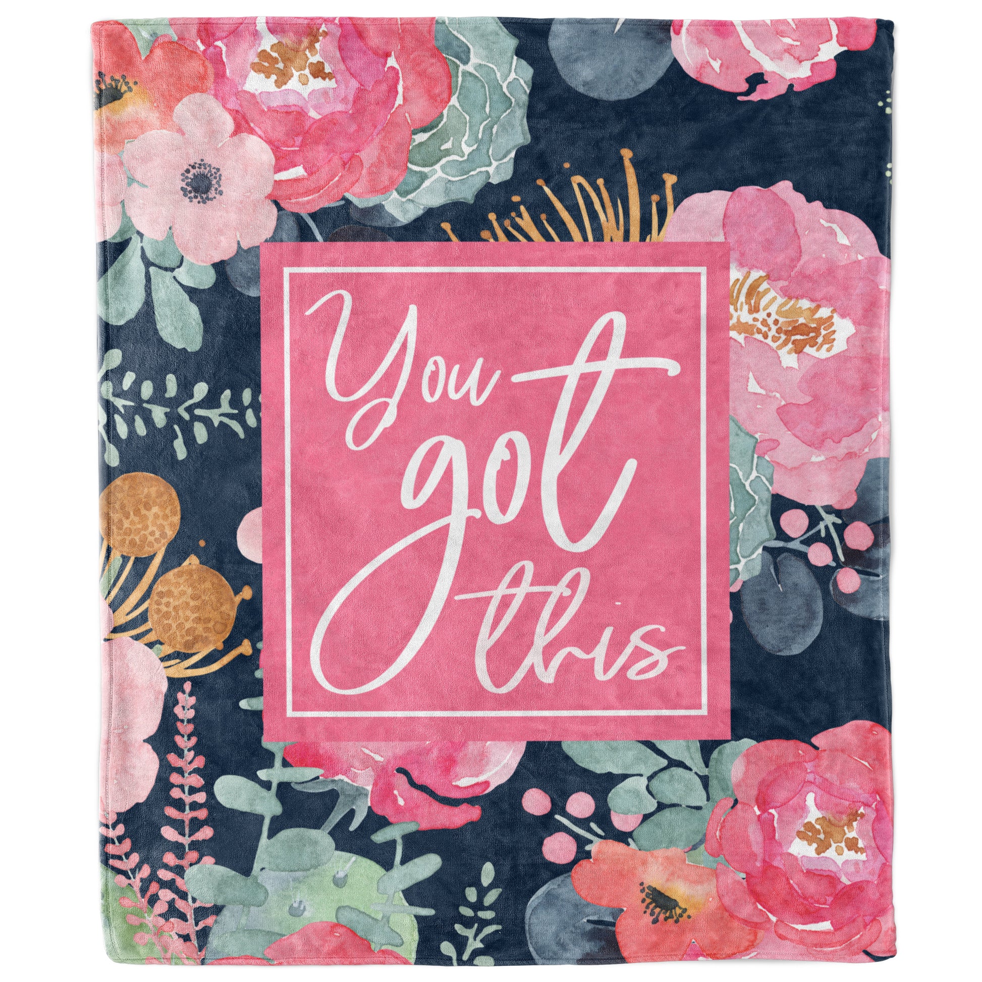 You Got This Positive Affirmations Blanket-Luxe Palette