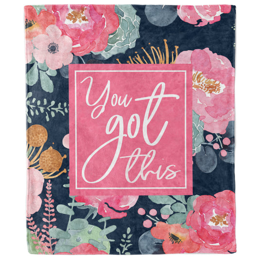 You Got This Positive Affirmations Blanket-Luxe Palette