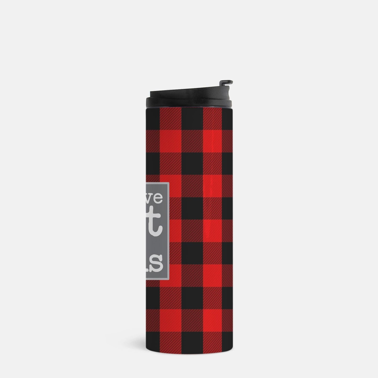 You've Got This Buffalo Plaid Travel Tumbler-Luxe Palette