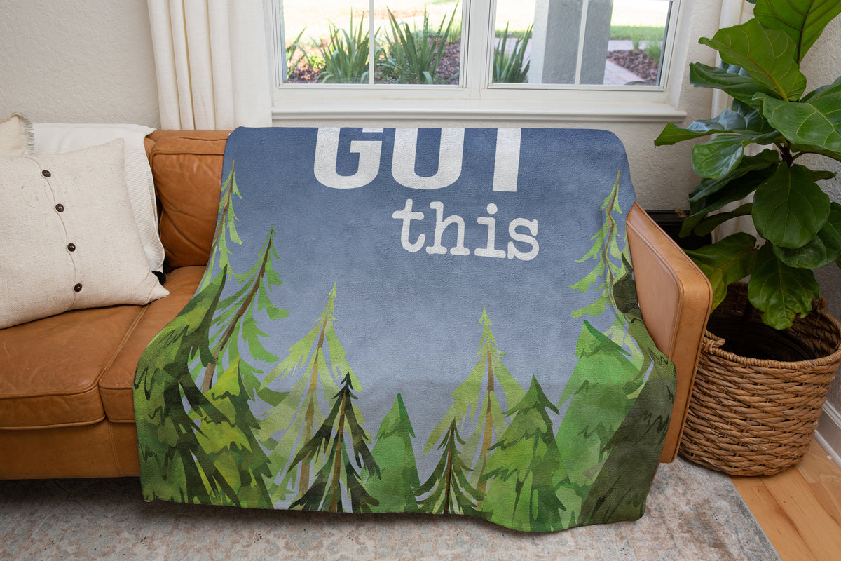 You've Got This Pine Trees Blanket-Luxe Palette