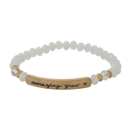 Amazing Grace Inspirational Bracelet-Luxe Palette