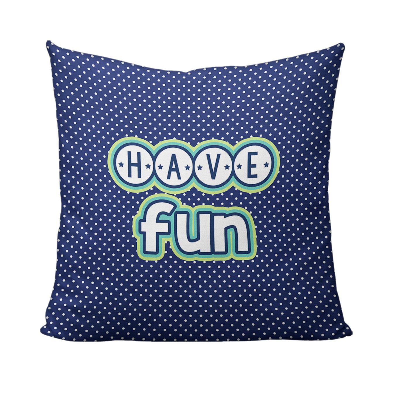 Be Kind Polka Dot Playroom Pillow-Luxe Palette
