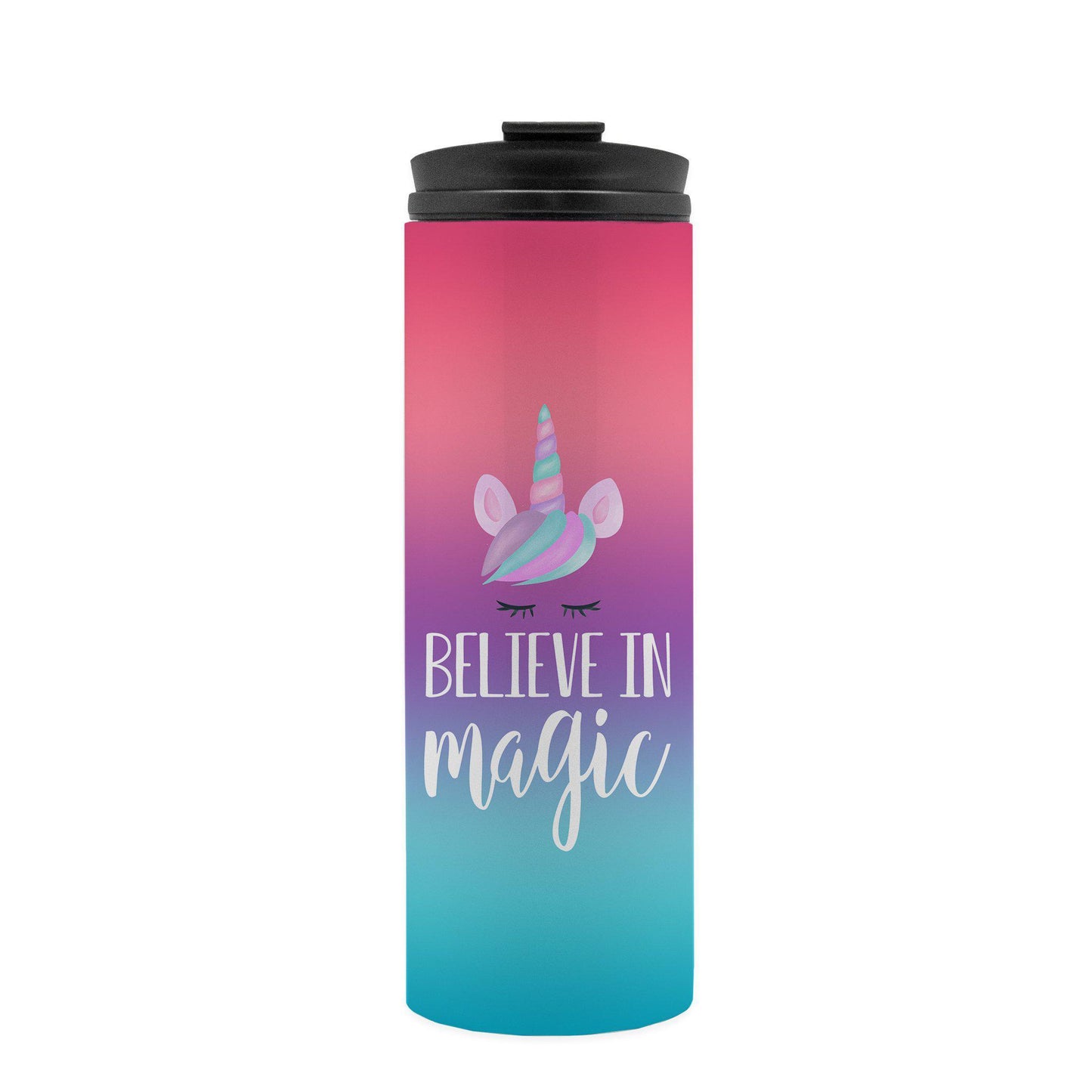 Believe in Magic Unicorn Travel Thermal Mug-Luxe Palette
