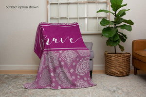 Brave Mandala Blanket-Luxe Palette