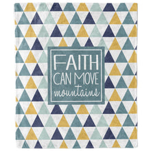 Faith Can Move Mountains Blanket-Luxe Palette