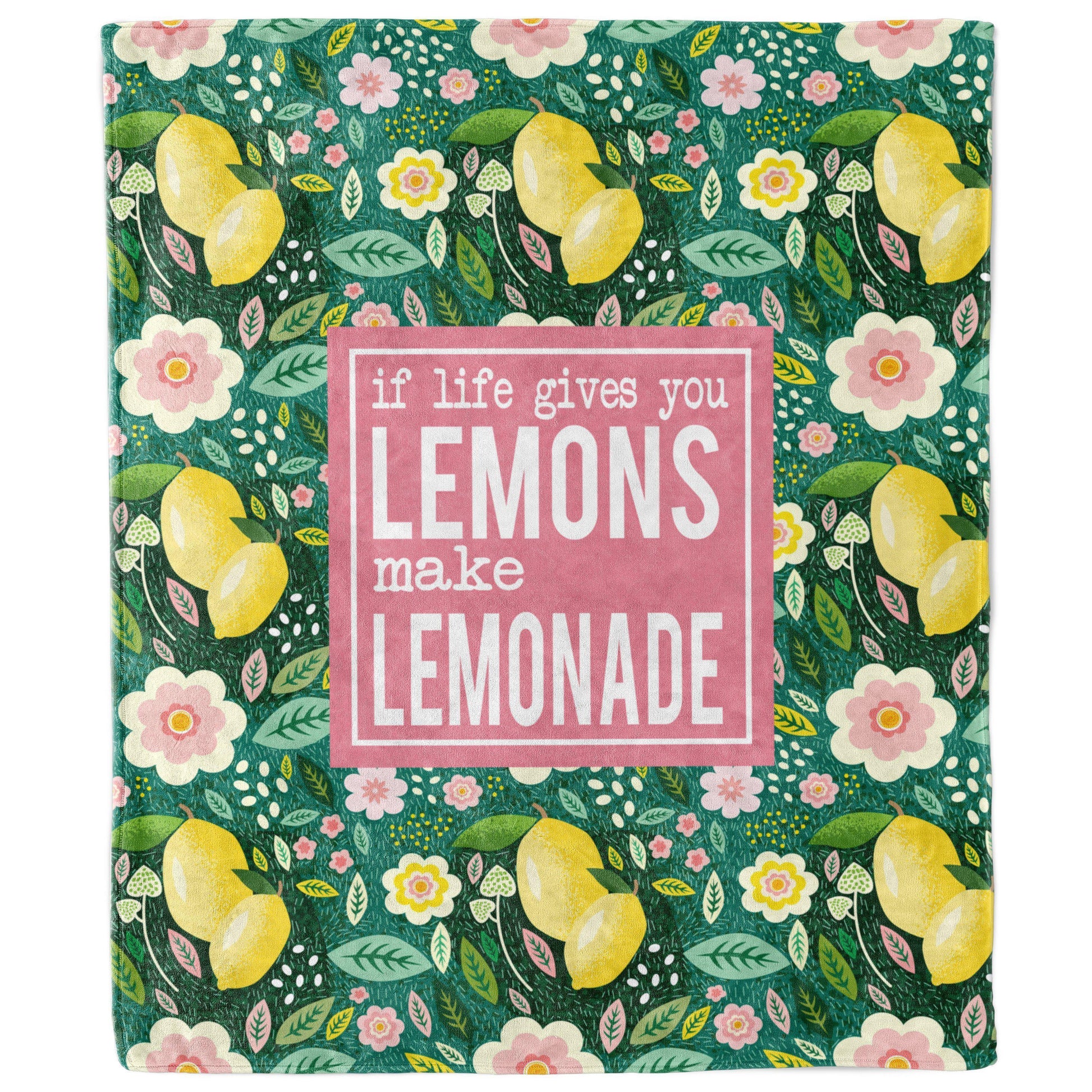 If Life Gives You Lemons Make Lemonade Blanket-Luxe Palette