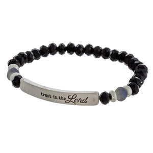 Trust in the Lord Inspirational Bracelet-Luxe Palette