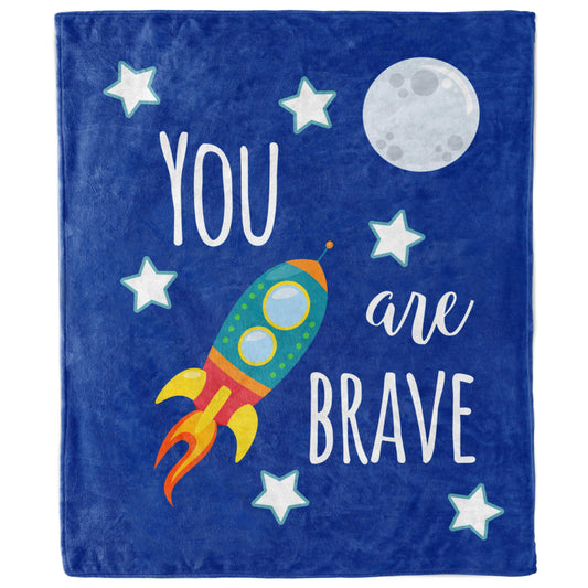 You Are Brave Kids Space Blanket-Luxe Palette