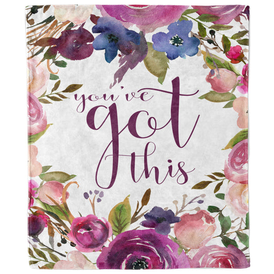 You've Got This Quote Blanket-Luxe Palette